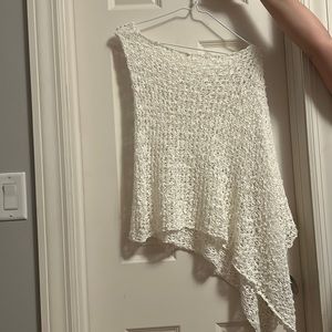 Haystacks Shawl, One Size, White